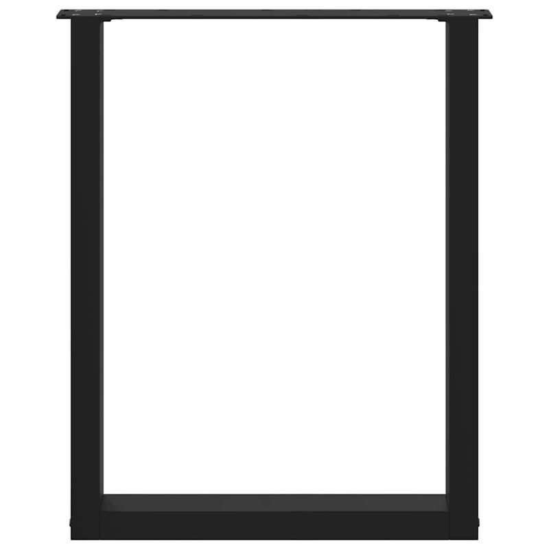 Ateeqa Table Leg, 73cm H x 70cm W x 70cm D, Black