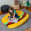 Housse de coussin Burger