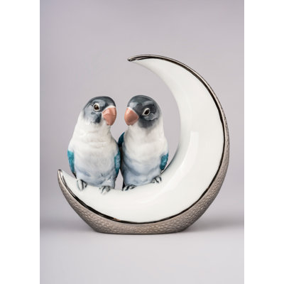 Fly Me to the Moon Birds Figurine