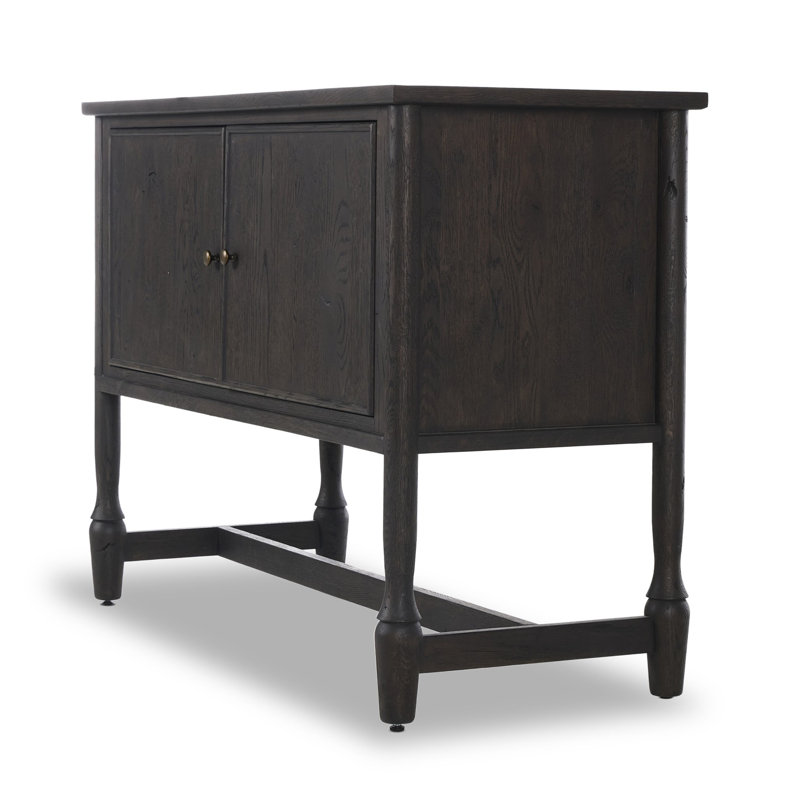 Bari Sideboard, Smoked Black Resawn Oak