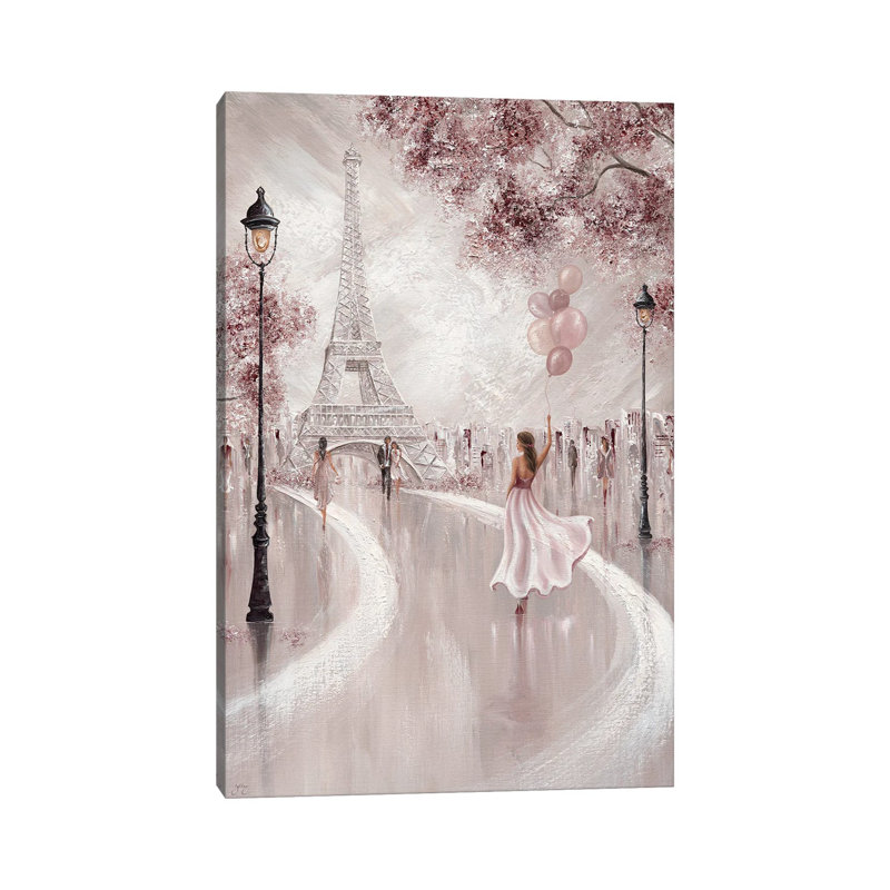 Blush, Parisian Dreams - reproduction d'art sur toile tendue