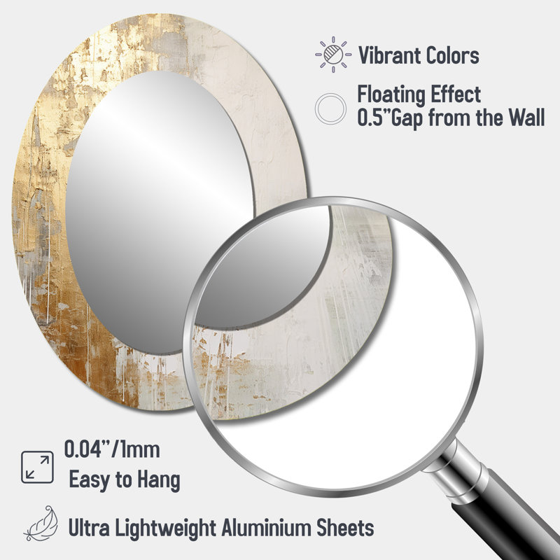 Miroir mural Minimal, H 40 po x l 30 po