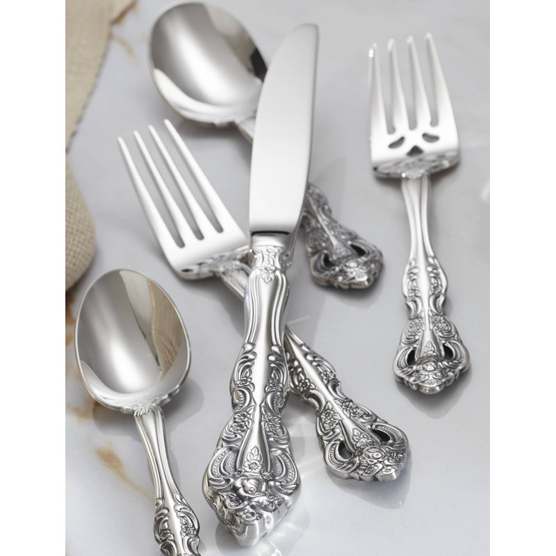 Oneida Oneida Michelangelo 45 Piece Fine Flatware Set, Service For 8 (Set of 8)
