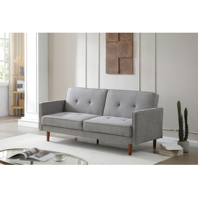 Rubbico Queen 196cm Upholstered Convertible Sofa