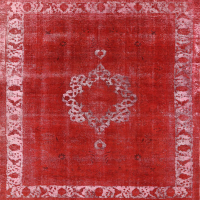 Tapis de style oriental rouge