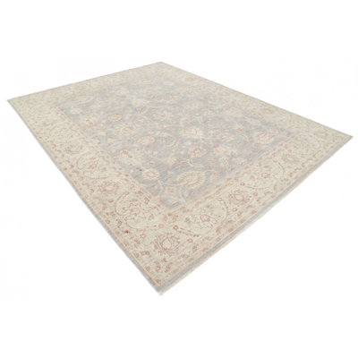 Ivory Hand knotted Farahan rug 8'X10'