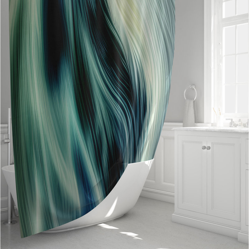 Rideau de douche Allonah, H 93 po x l 70 po