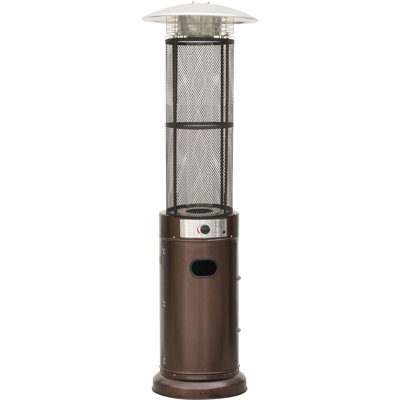 34000 Stainless Steel Propane Standing Patio Heater