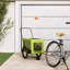 VidaXL Pet Vélo Remorque Vélo Cargo Poussette Chien Tissu et fer Oxford-98599709-105897370