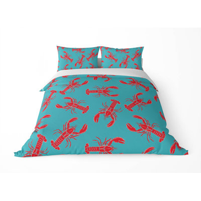 Lobster Lightweight Decorative Comforter Set