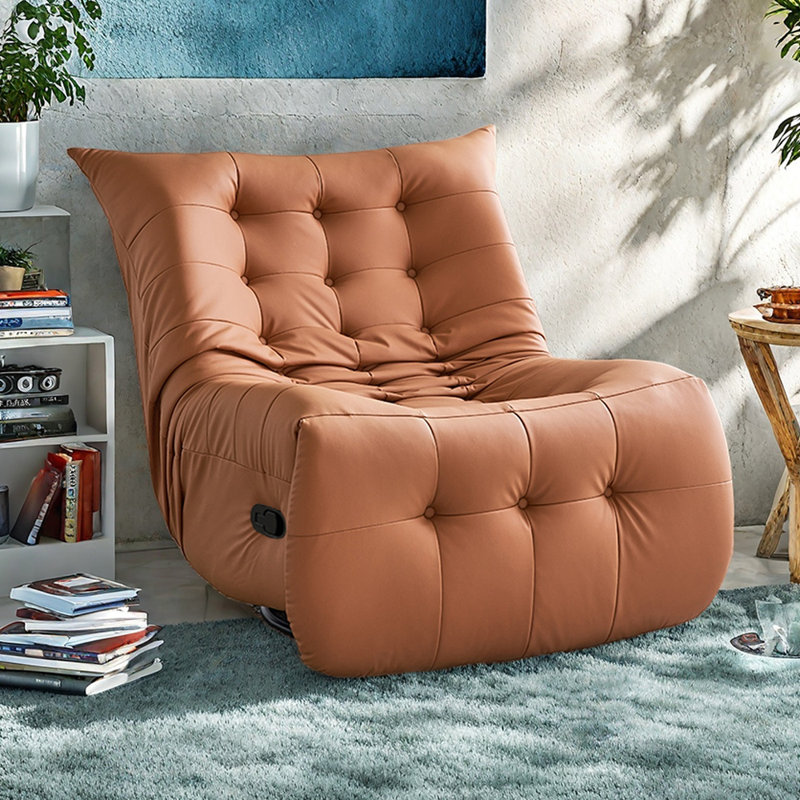 Fauteuil inclinable multifonctionnel décontracté Home Home, Orange