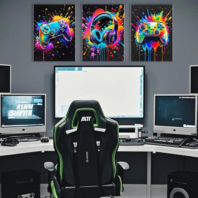 3 Piece Wrapped Canvas Print
