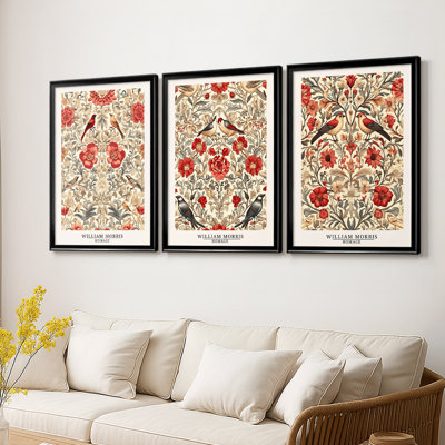 Collection sur toile encadrée personnalisée - 3 pièces