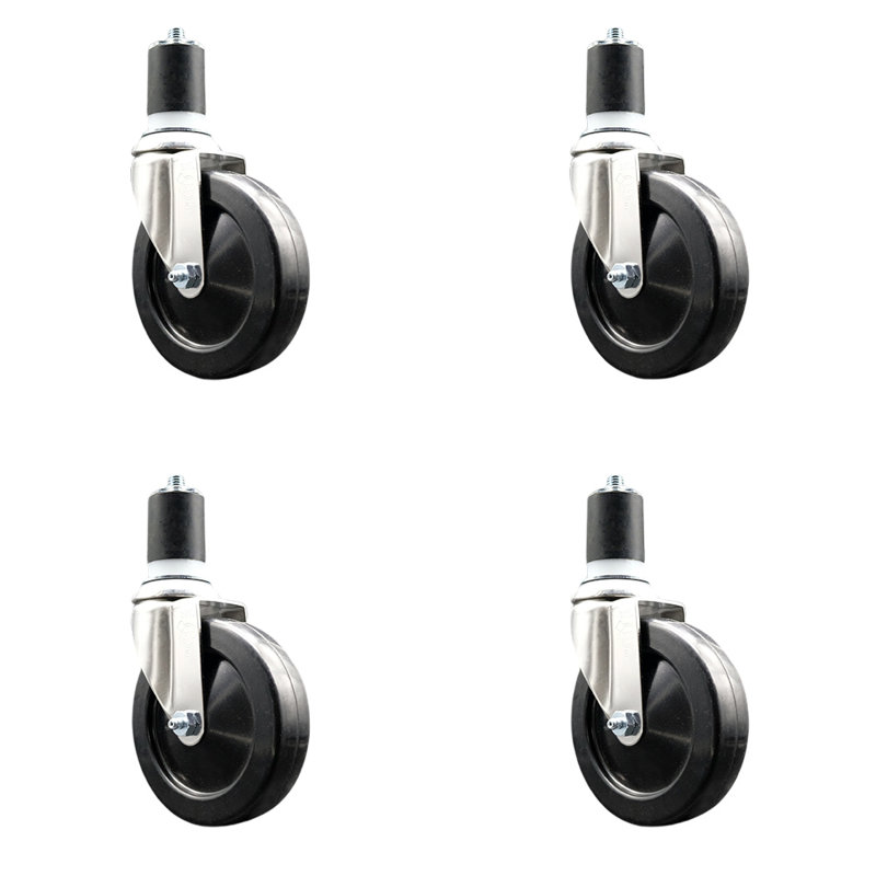 Hard Rubber Casters