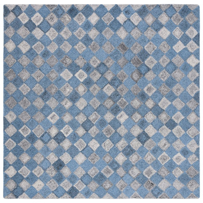 Ffraid Hand Tufted Performance Geometric Rug