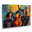 Trio de jazz avec chapeaux rétro Groovy - Musicien, salon d'art mural-772610499-772610503
