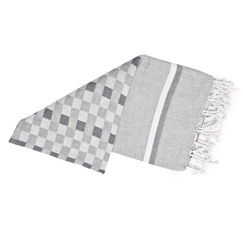 Cotton Lightweight Bath Towel, Gray