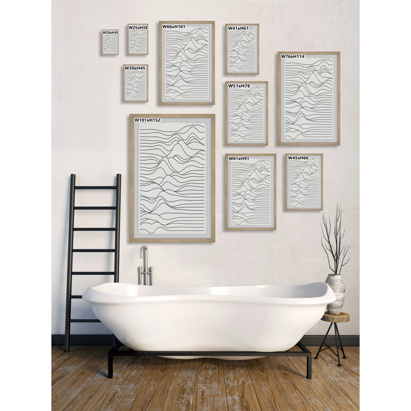 Magnetic Anomaly by Marmont Hill - Single Picture Frame Painting, 61cm H x 41cm W x 3.81cm D
