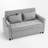 Pull-Out Sleeper Sofa Bed With USB Ports-274714893