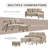 Elmaleh Upholstered Sectional Reversible-907204159