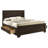 Organic Storage Panel Bed with Concealed Drawers