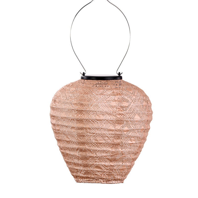 Clim 24.5cm Solar Powered Integrated LED Outdoor Lantern