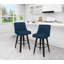 Tabouret pivotant avec structure en bois massif Malakeh-940147256-985001772-1000772009
