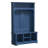 Aura Hall Tree with Bench and Shoe Storage, 5 Hooks and Open Shelves