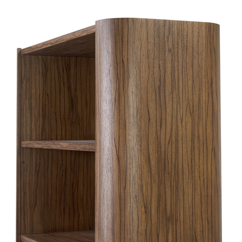 Limba Bookcase-Medium Brown Limba
