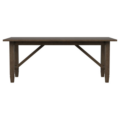 Jamie Light Brown Rectangular Wood Dining Table