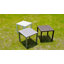 Table d'appoint carrée en aluminium-371539571