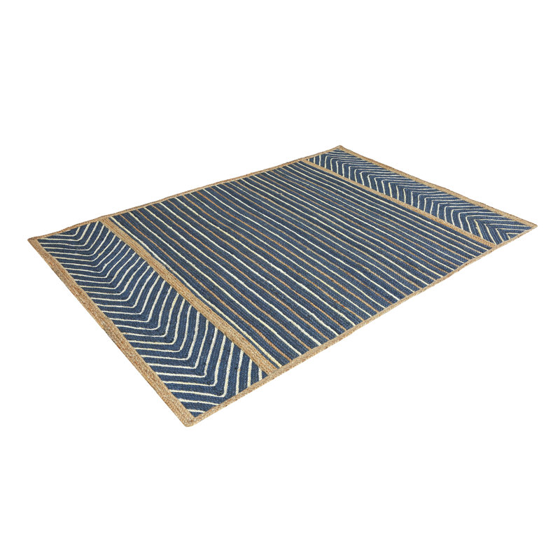 Tiffiny Hand Loomed Geometric Indoor Rug, Rectangle 6' x 9'