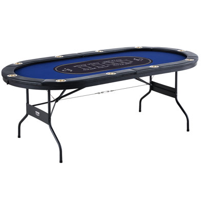 VEVOR 10 Player Foldable Poker Table