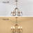 6 - Light Iron Dimmable Chandelier-1083617533