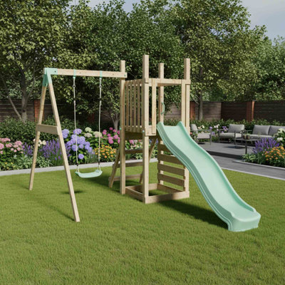 Mercia Tower With Slide & Swing