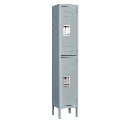 Metal 2 - Tier 12.01'' Gym Locker with Padlock