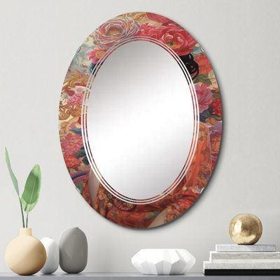 Plesac - Miroir mural moderne ovale
