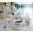 DNGJU 30.7oz. Floral Teapot Set