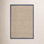 Tapis naturel / bleu Chester-268793195