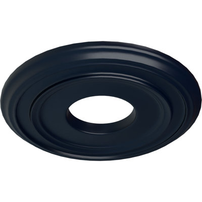 Médaillon de plafond H 12,375 po x l 12,375 po x P 1,125 po