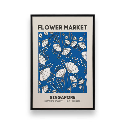 Retro Singapore Flower Market
