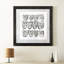 Mixed signaux VIII-reproduction d’art sur papier encadrée-1203249882-1203249883
