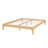 Solid Dry Bamboo Wood Platform Bed-1532626552