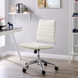 Chaise de bureau à dossier mi-haut Carson Carrington Nibe Jive par Modway