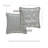 Yuletide Burlap Fringed Reversible Throw Pillow-47158886