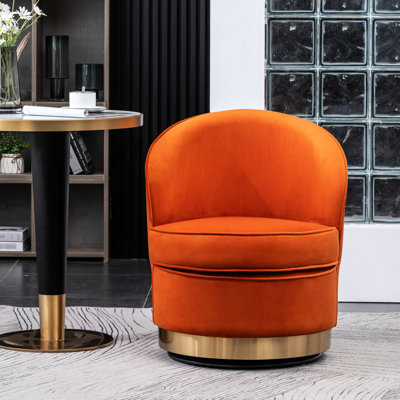 Fauteuil pivotant haut en mousse Glamour