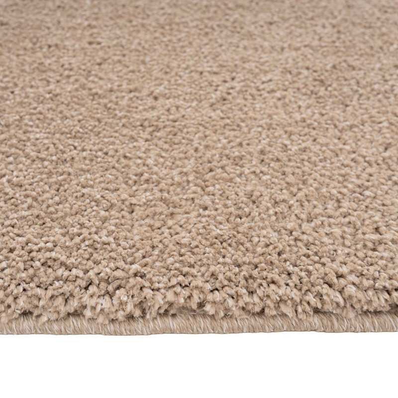Solid Colour Machine Tufted Shag Area Rug, 160cm x 230cm
