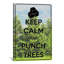 Keep Calm and Punch Trees - Impression sur toile tendue avec châssis-628215776-565418408-628125756