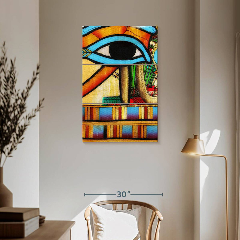 Keiri Abstract Eye, 57" H x 36" W
