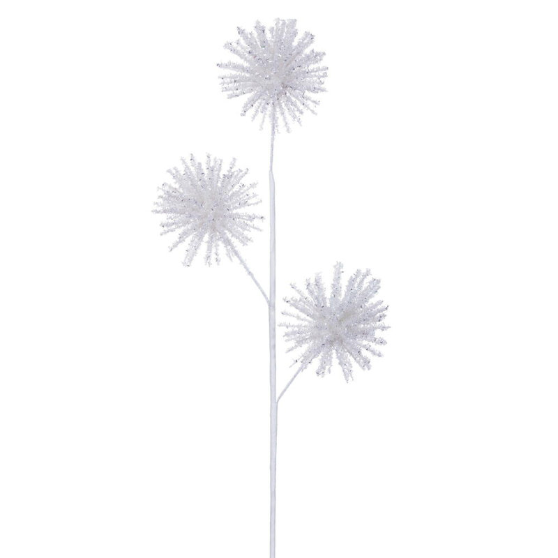 Jet de 23 po Spike, comprend 2 pièces par sac., Blanc